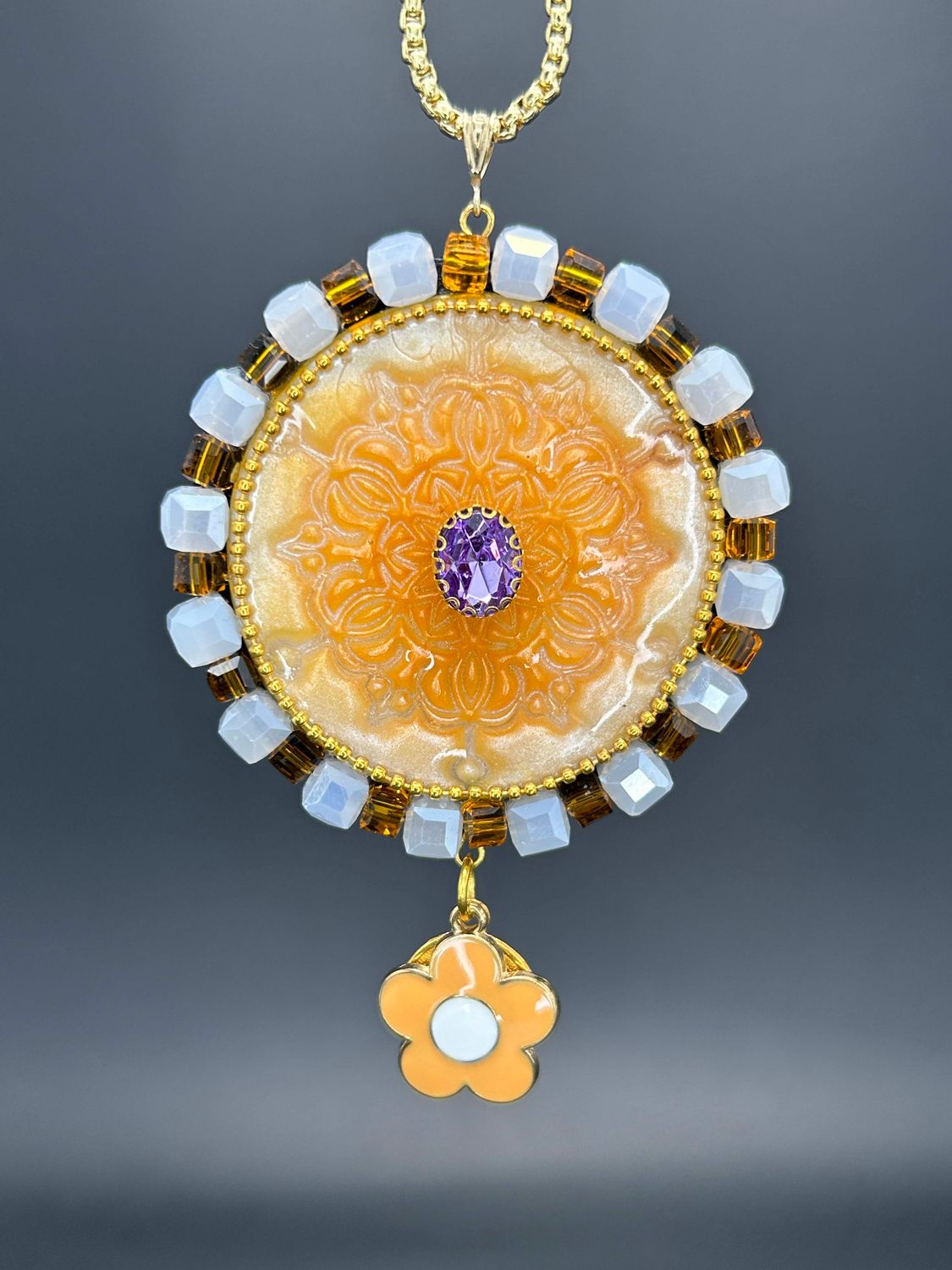 Tazra orange violet