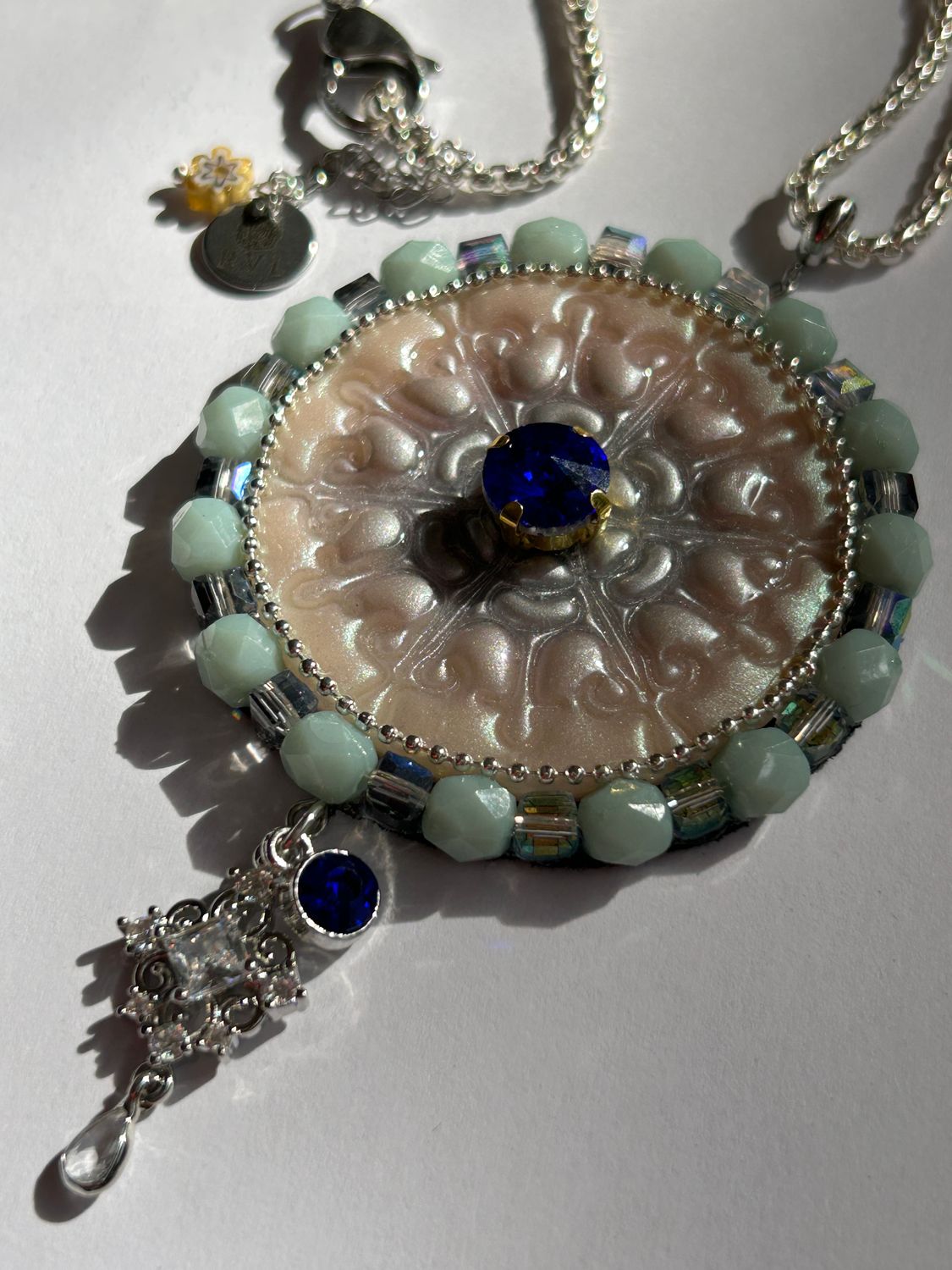 Tazra pearl blue.