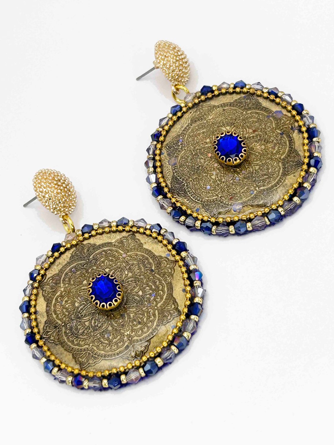 Talia gold blue