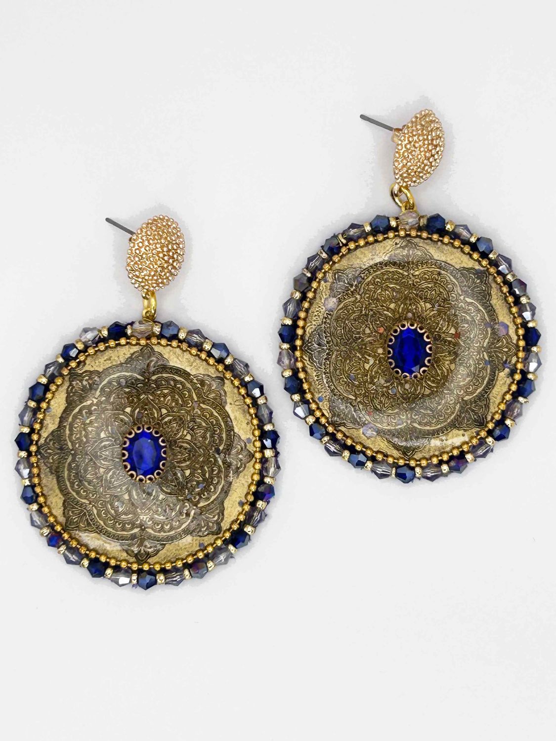 Talia gold blue