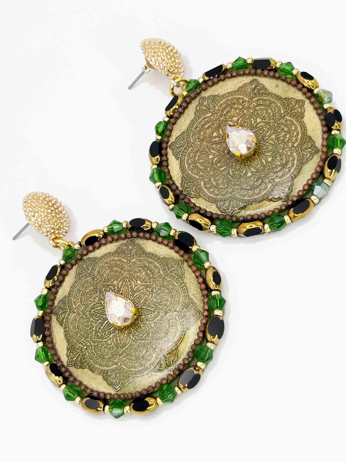 Talia gold green