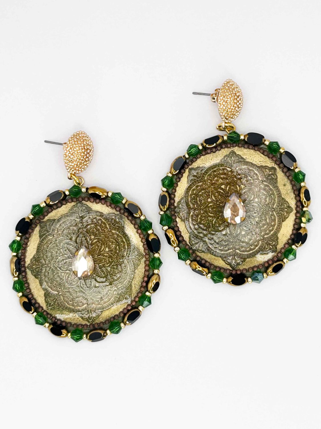 Talia gold green