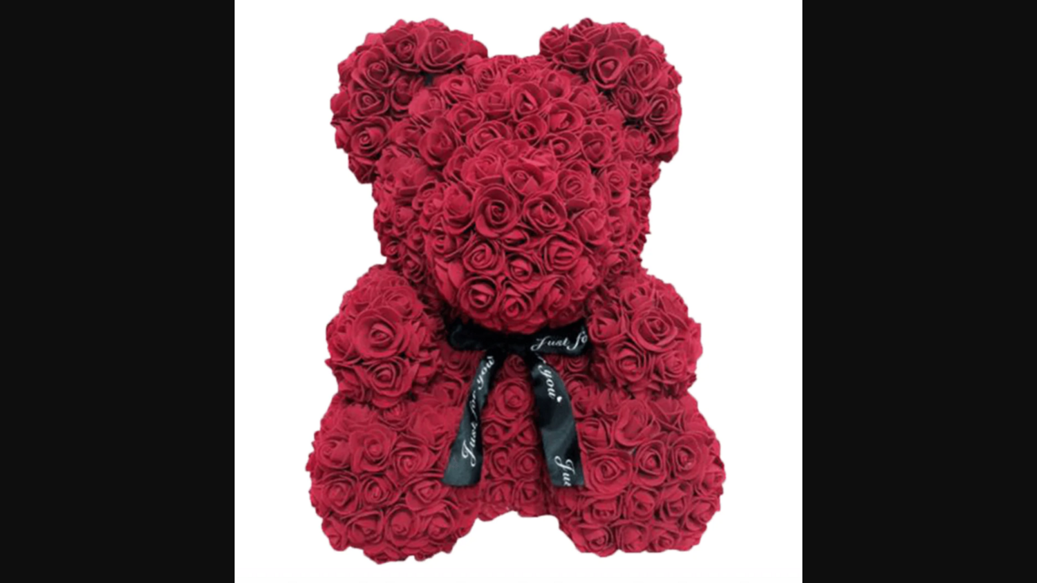 rose bear color red dark