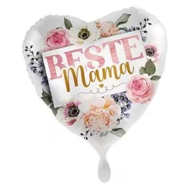 Herzförmiger Folienballon &quot;Beste Mama&quot;