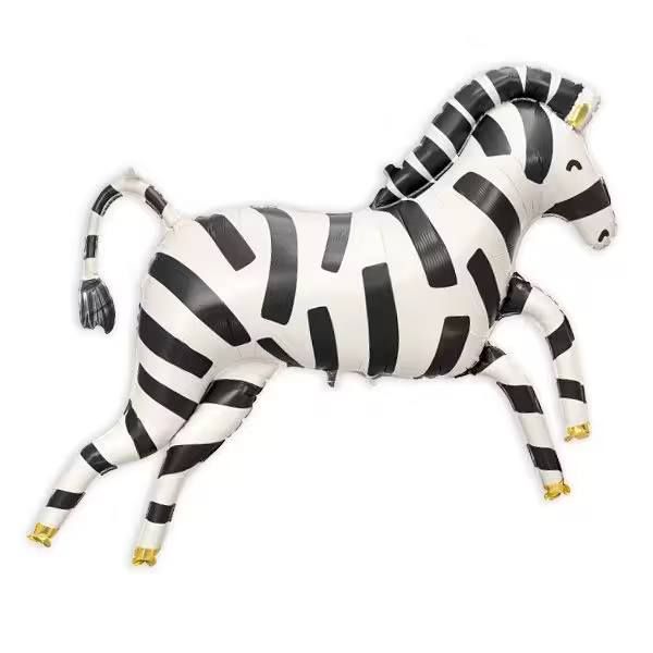 3D-Folienballon Zebra