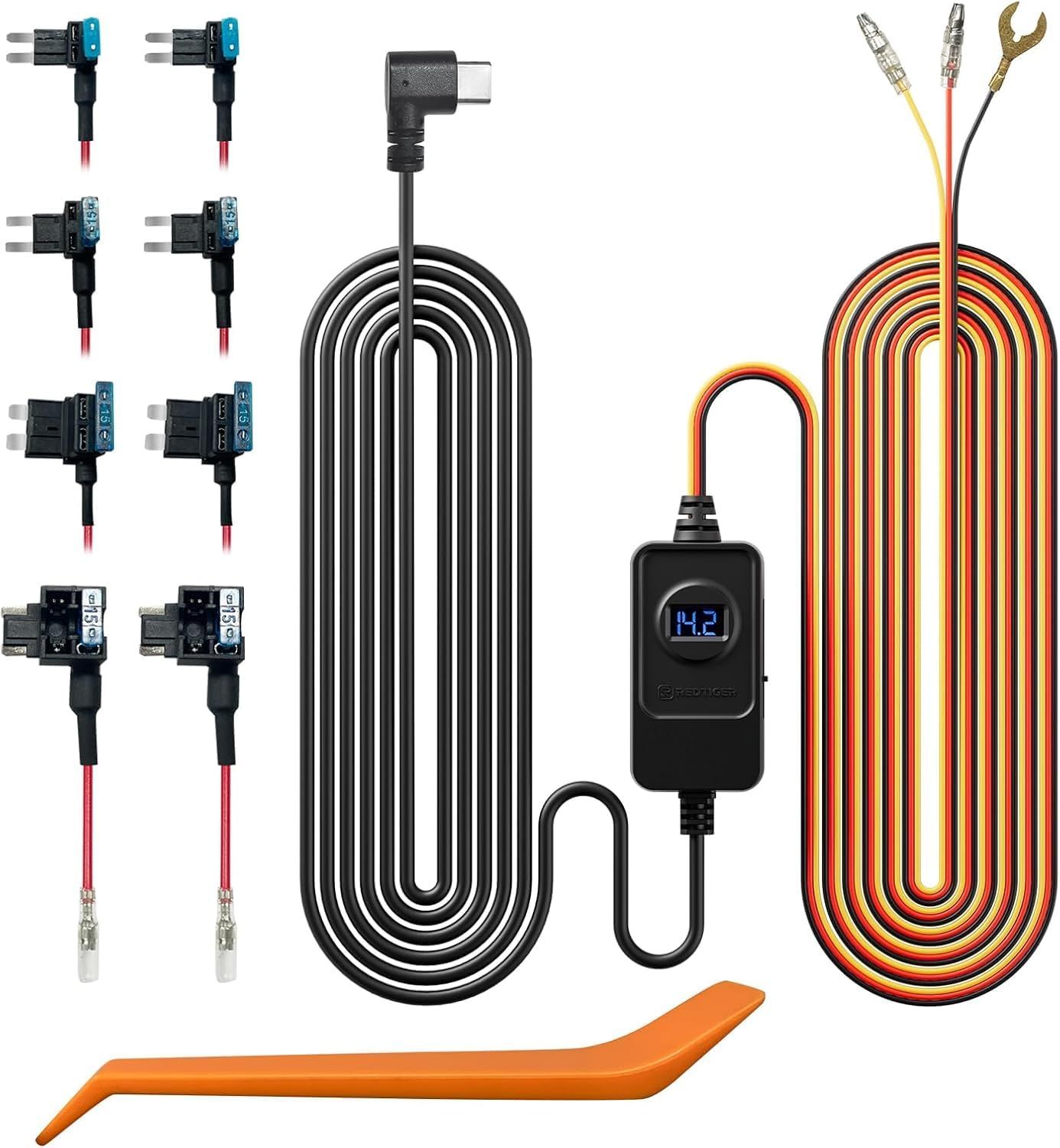 REDTIGER Dashcam ACC Hardwire Kit