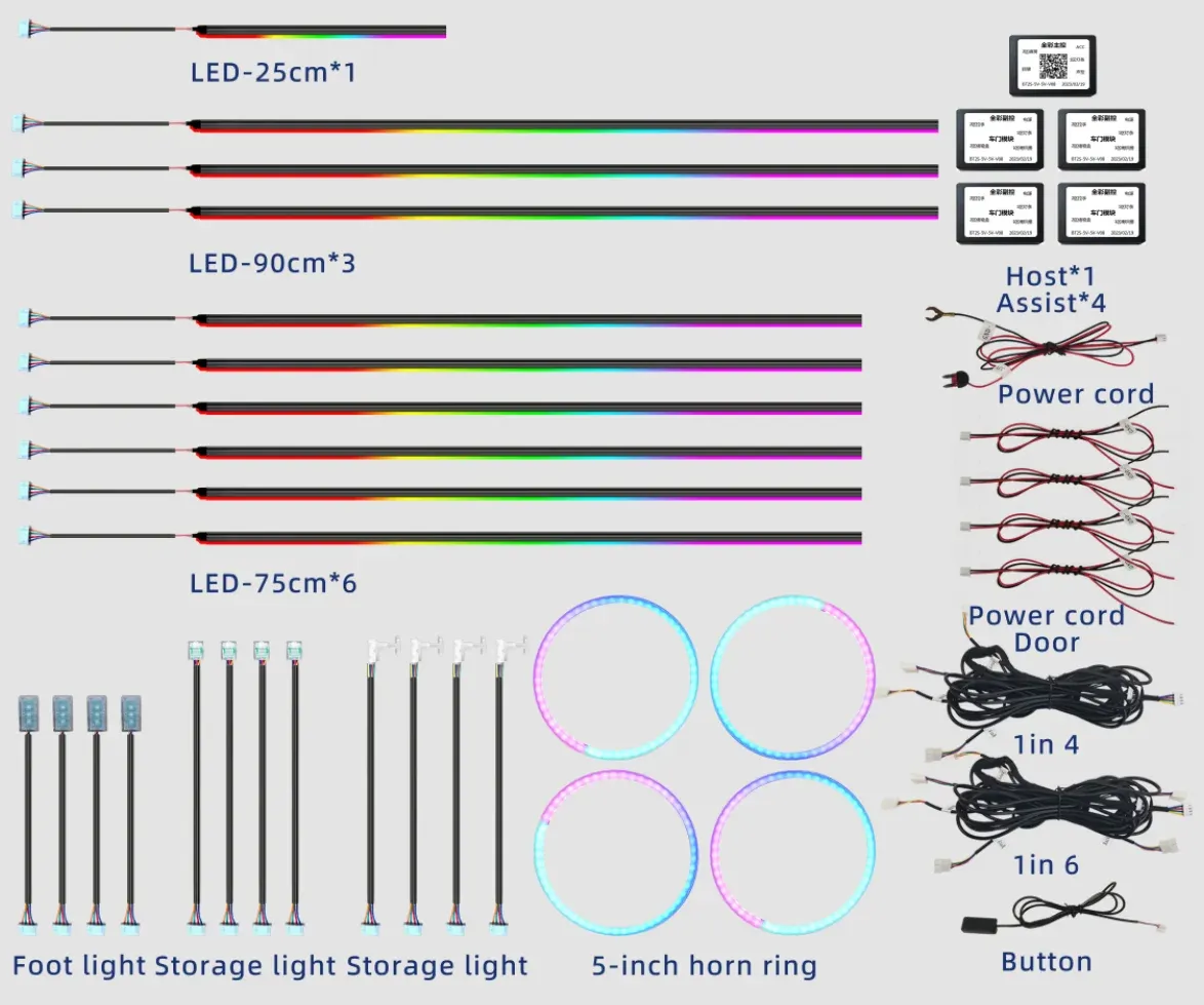 YODHA 26PC Ambient Lightning Kit
