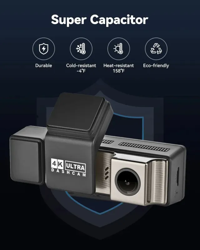 YODHA M8: 4K+1080P+1080P+GPS+ADAS 64GB