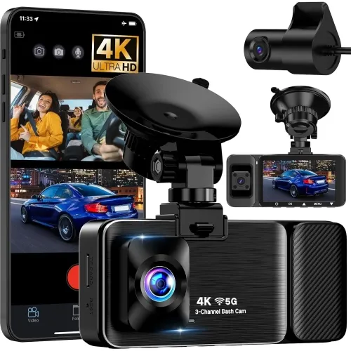 YODHA M7: 4K+1080P+1080P 64GB Installation