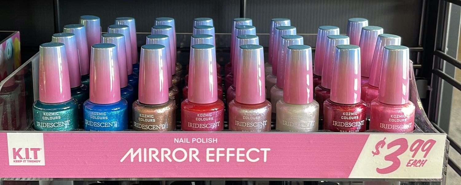 Nail Polish Iridescent Assorted Colors 