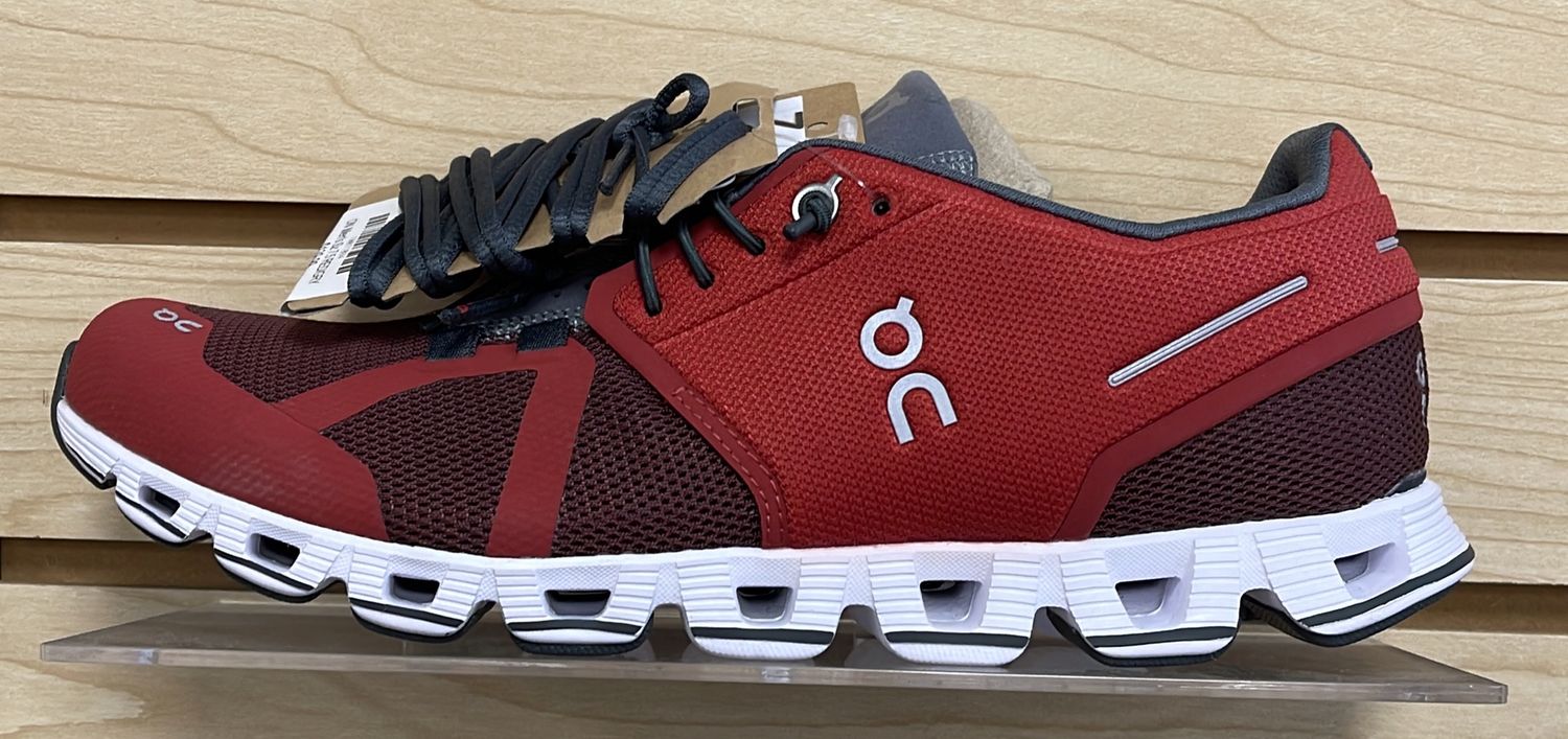 ON Cloud Men&#39;s Sz 7.5 RED/GRY