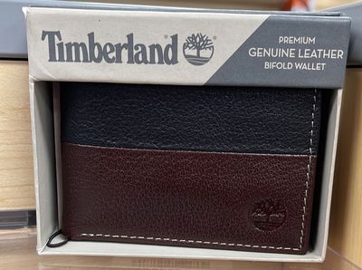 Timberland Bifold Wallet Blk/Bgdy