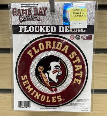 FSU Decal