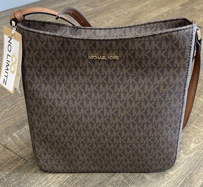 MK Large Messenger Brown