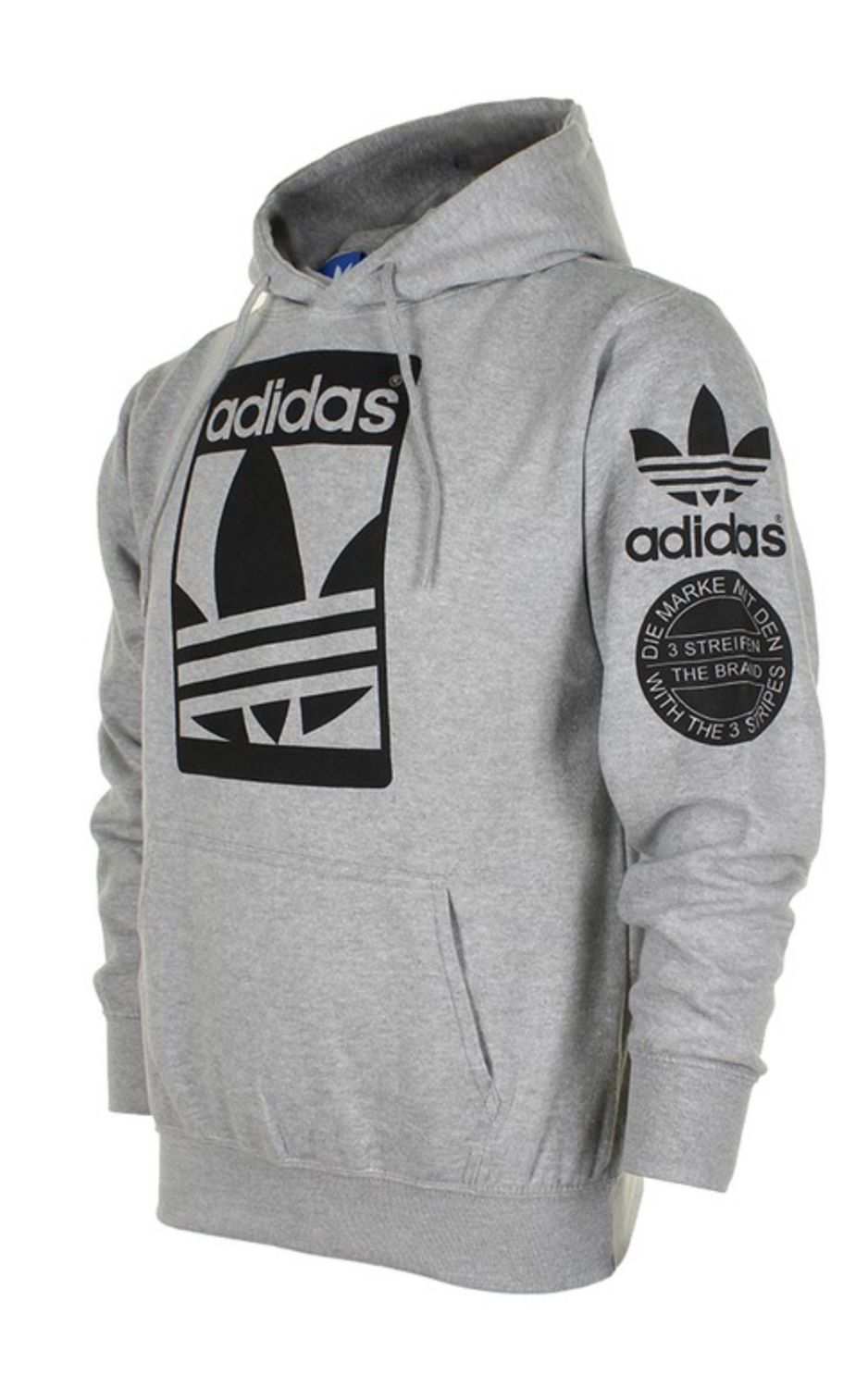 Hoodie Adidas Gry/Blk