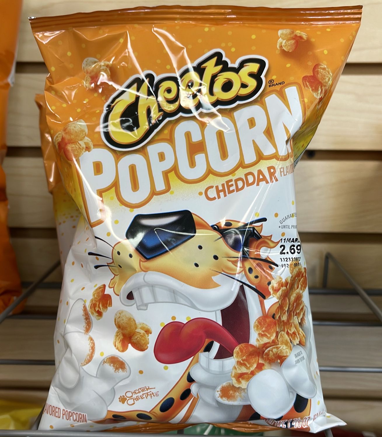 Cheetos Cheddar Popcorn