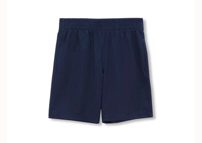 Boys Athletic Shorts Blue Sz MD