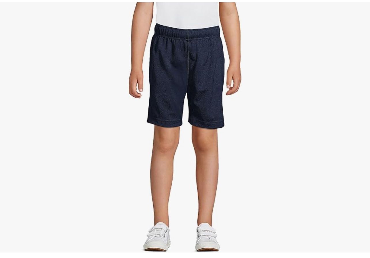 Boys Athletic Shorts Black Sz XL