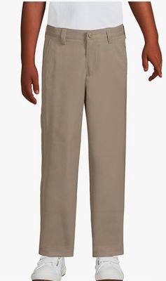 Boys Khaki EW Chino Sz 6