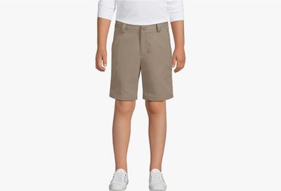 Boys Khaki Chino Short Sz 12