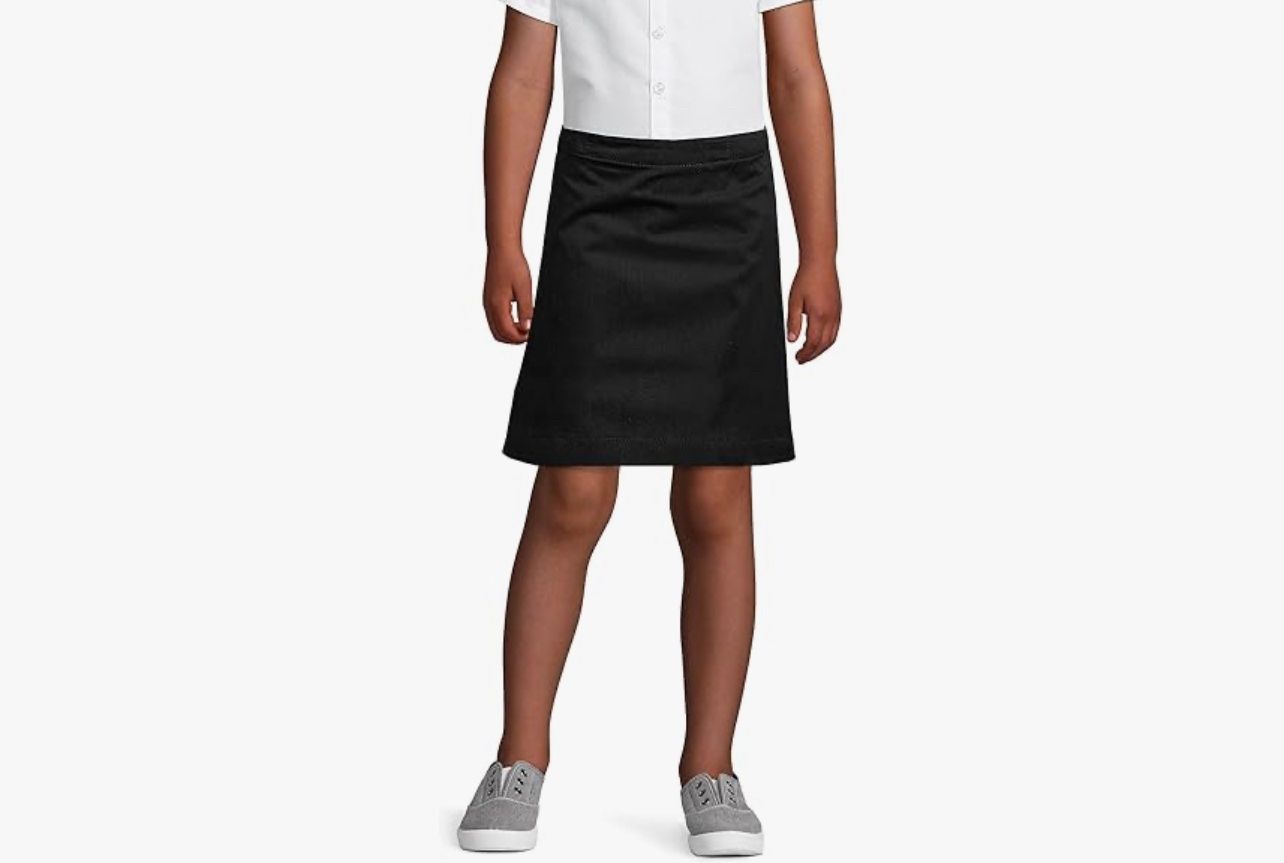 Girls Black Uniform Skirt Sz 10