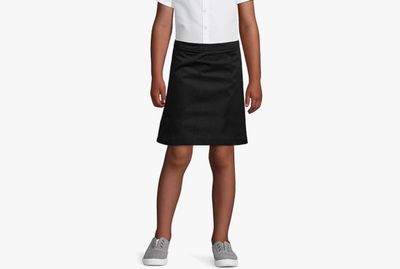 Girls Black Uniform Skirt Sz 10