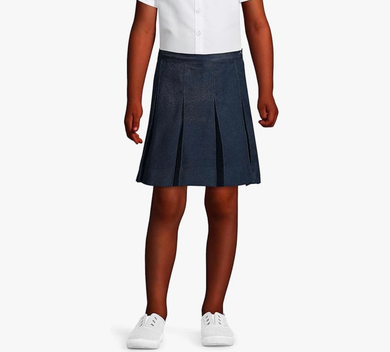 Girls Navy Uniform Skirt Sz 14H