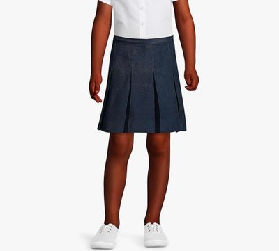 Girls Navy Uniform Skirt Sz 14H