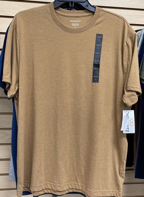 Men&#39;s Tan Shirt SS SZ LG