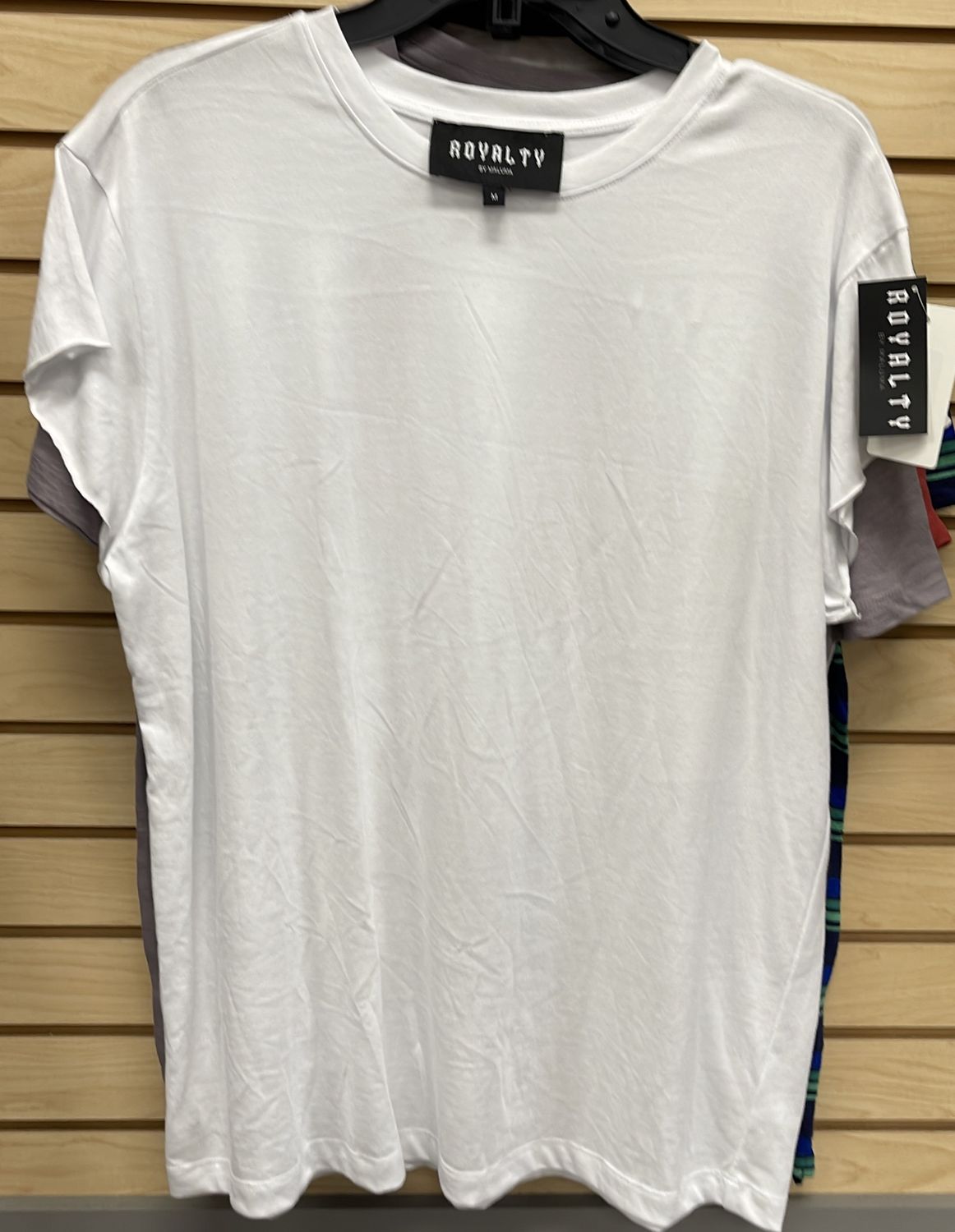 ROYALTY MNS WHITE SS SZ MD