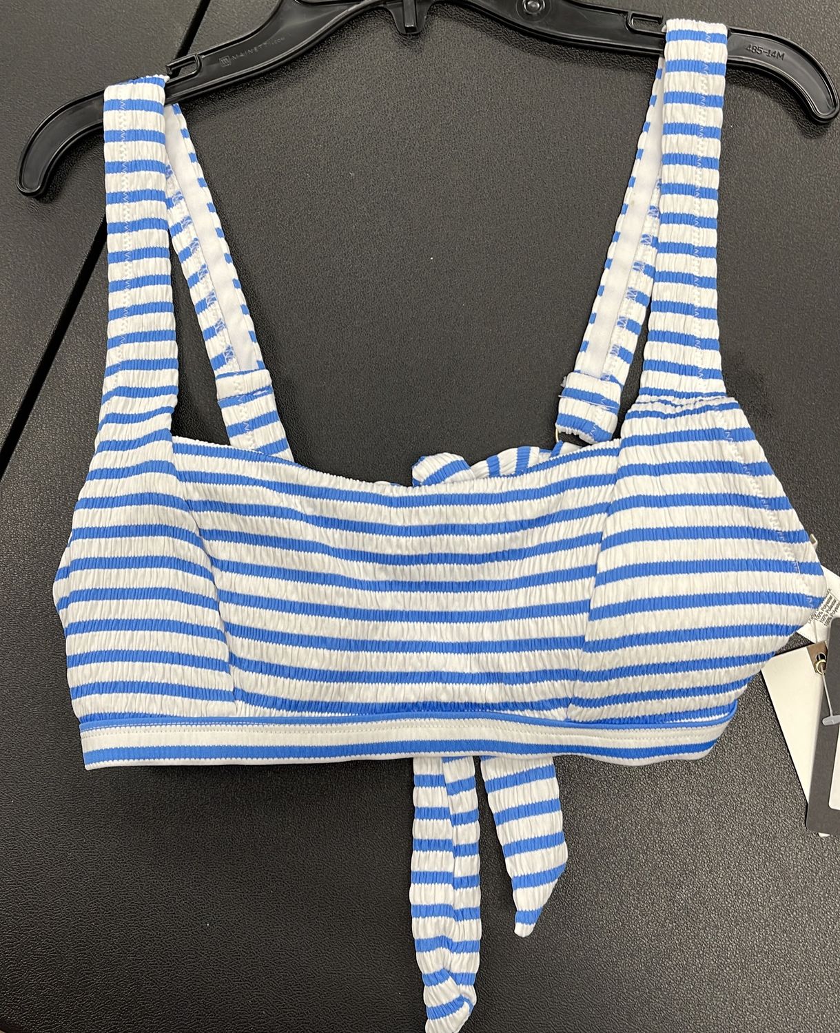 Wmns SZ SM Striped Bathing Top