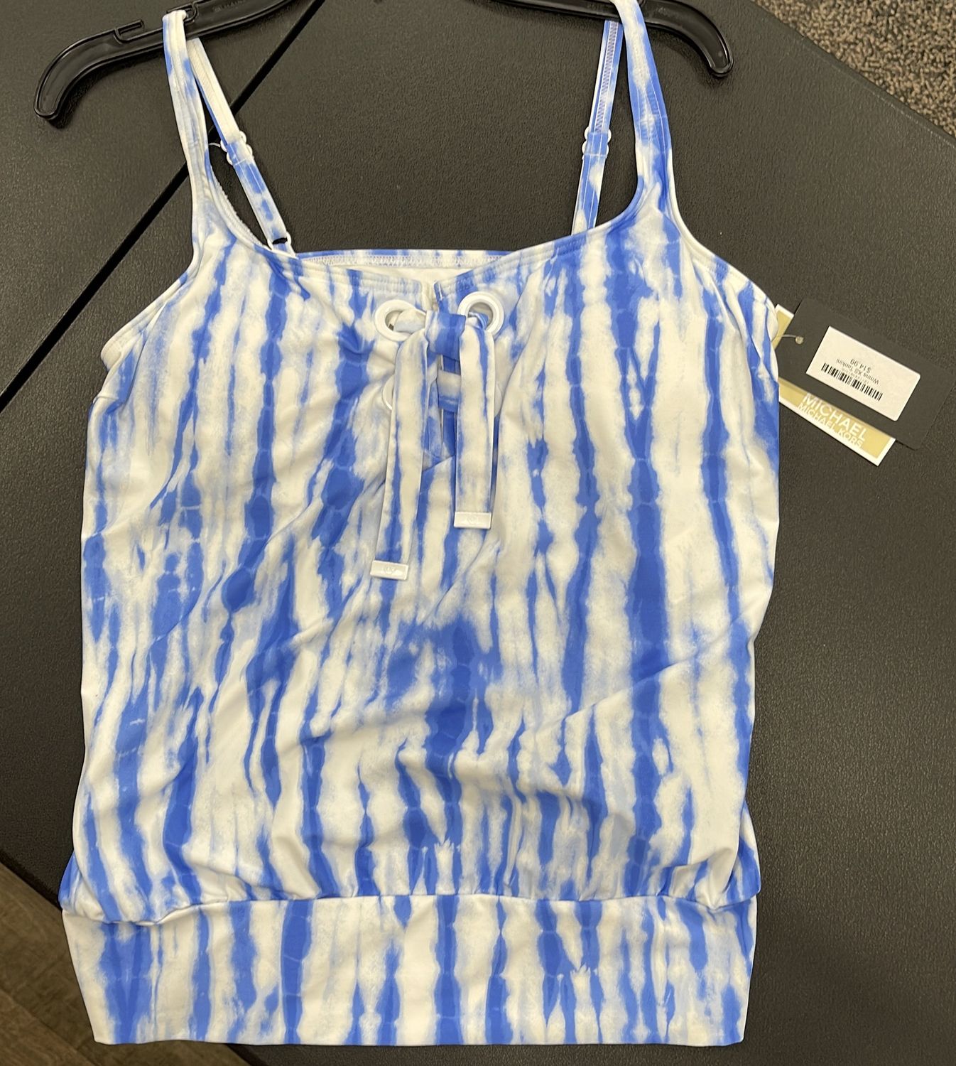 Wmns XS Blue Stripe Tankini