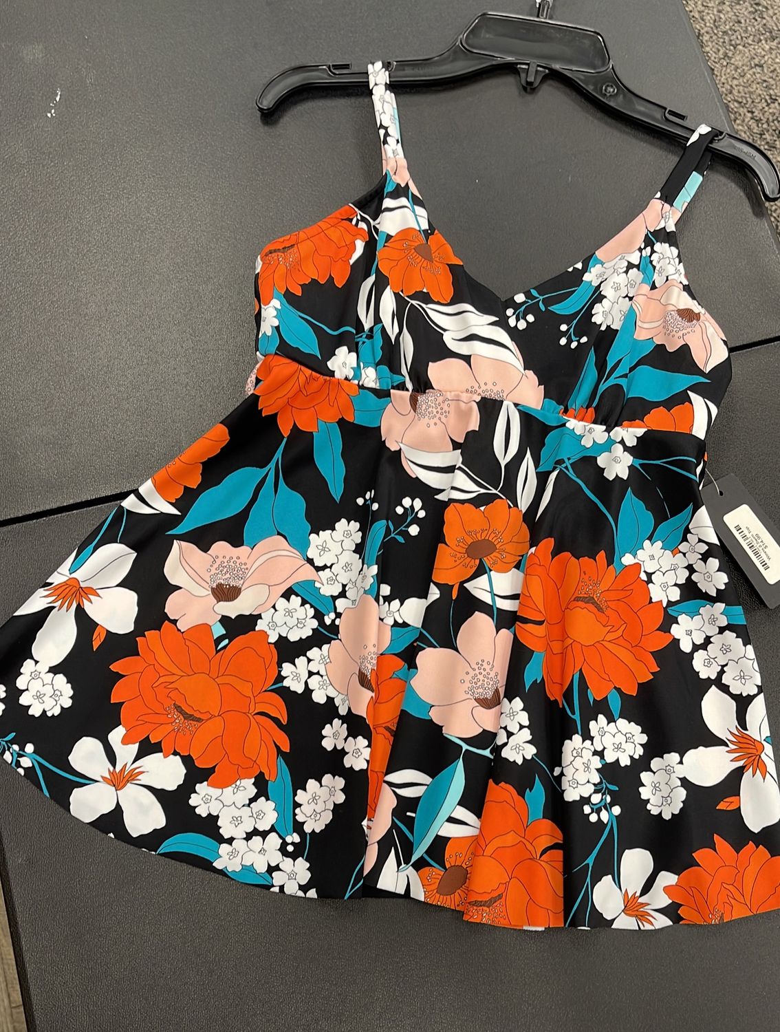 Wmns SZ 8 Swim Top Floral