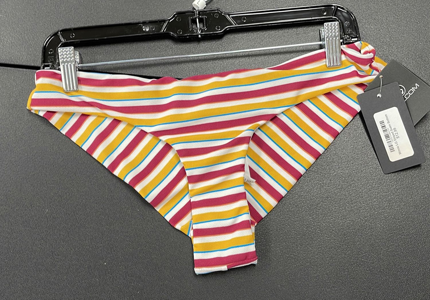 Wmns Sz LG Striped Swim Bottom
