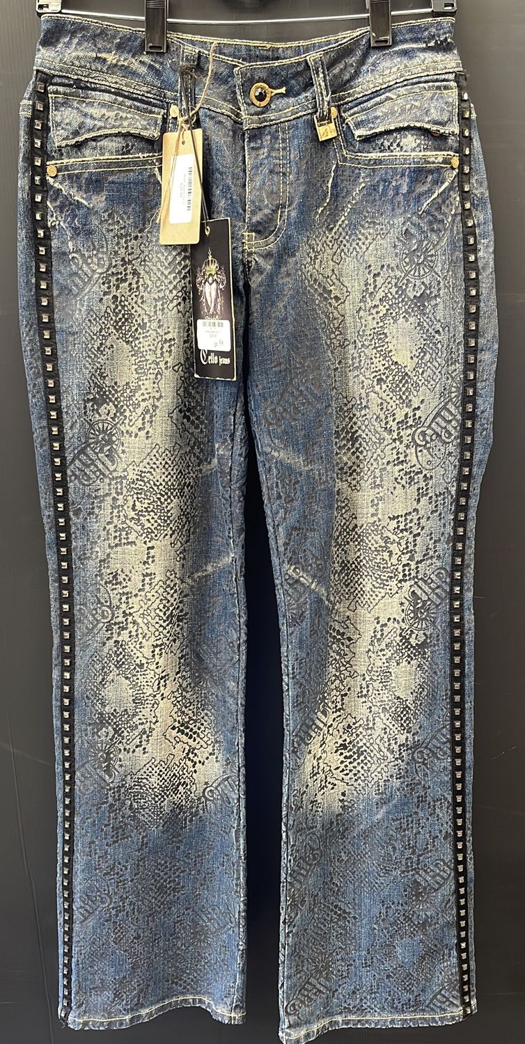 Wms Blue Design Jeans Sz 27