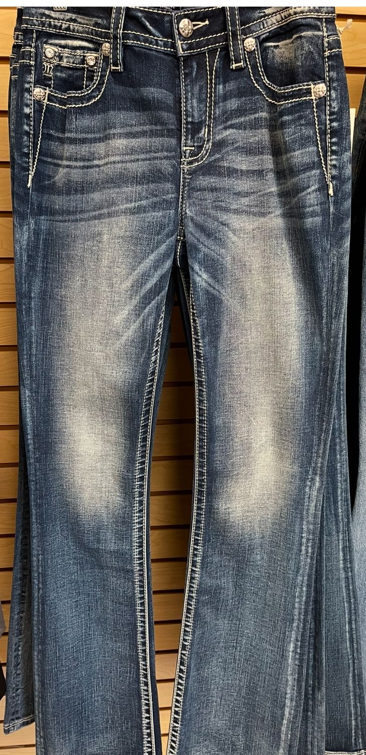 MissMe Wmns Boot Cut Jean Sz 28