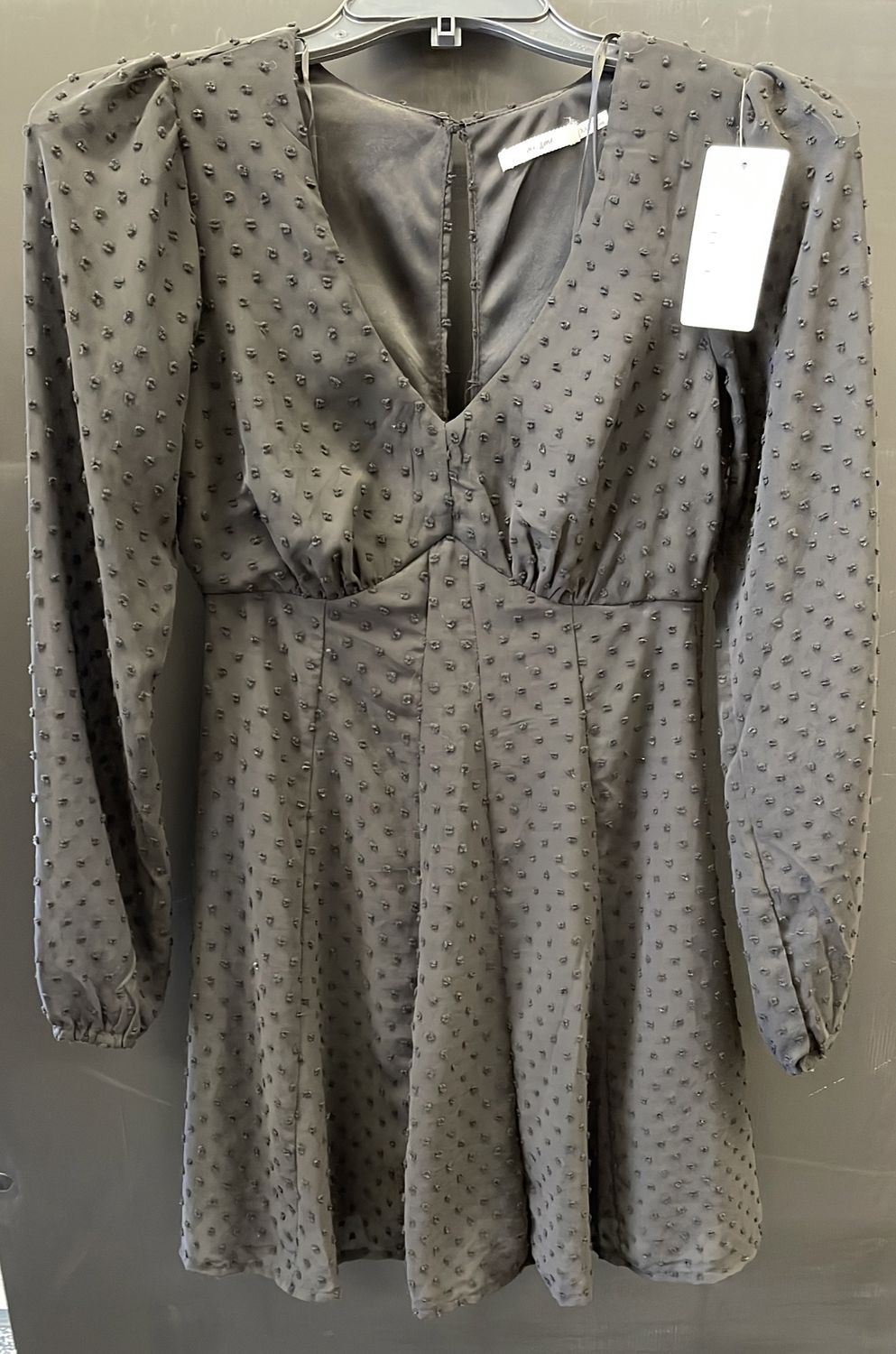 Wmns Black Romper Dress XXS