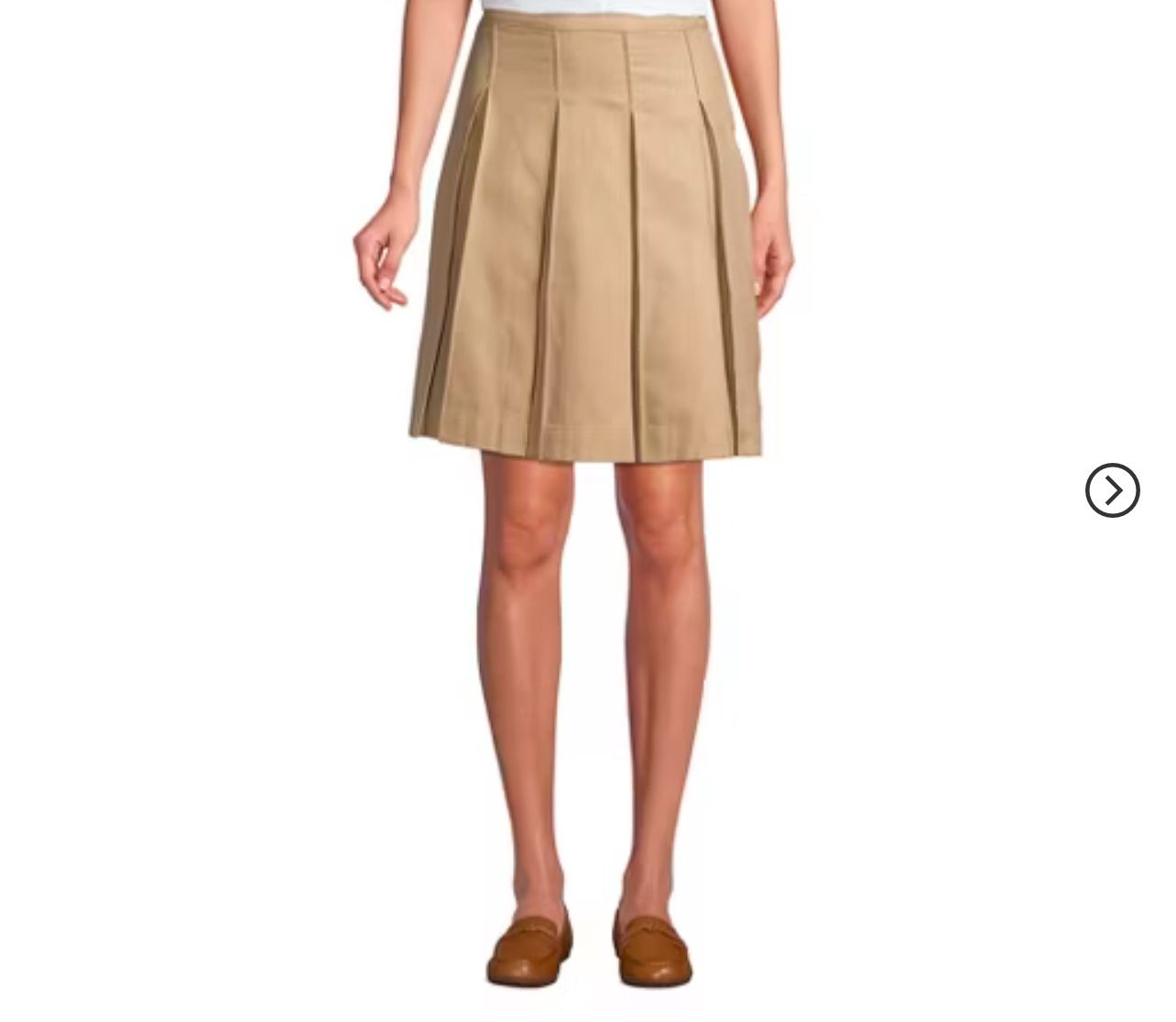 Wms Khaki Skirt Sz 8