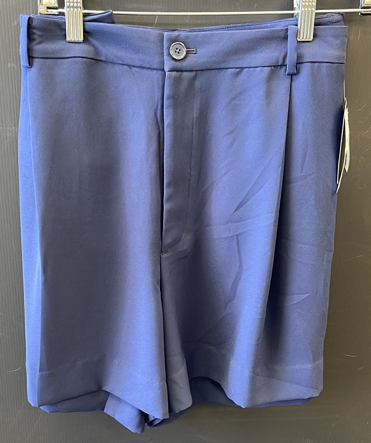 Wms R Lauren Blue Shorts Sz 16W