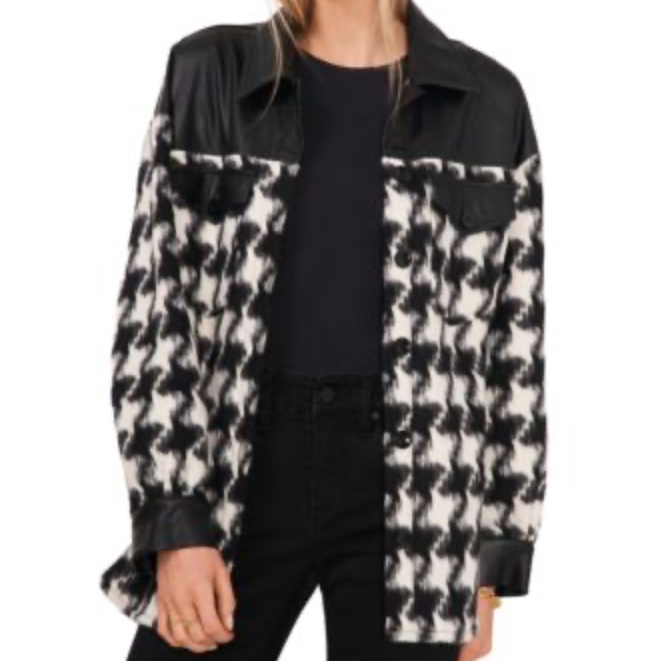 Wms VC Shacket Sz LG