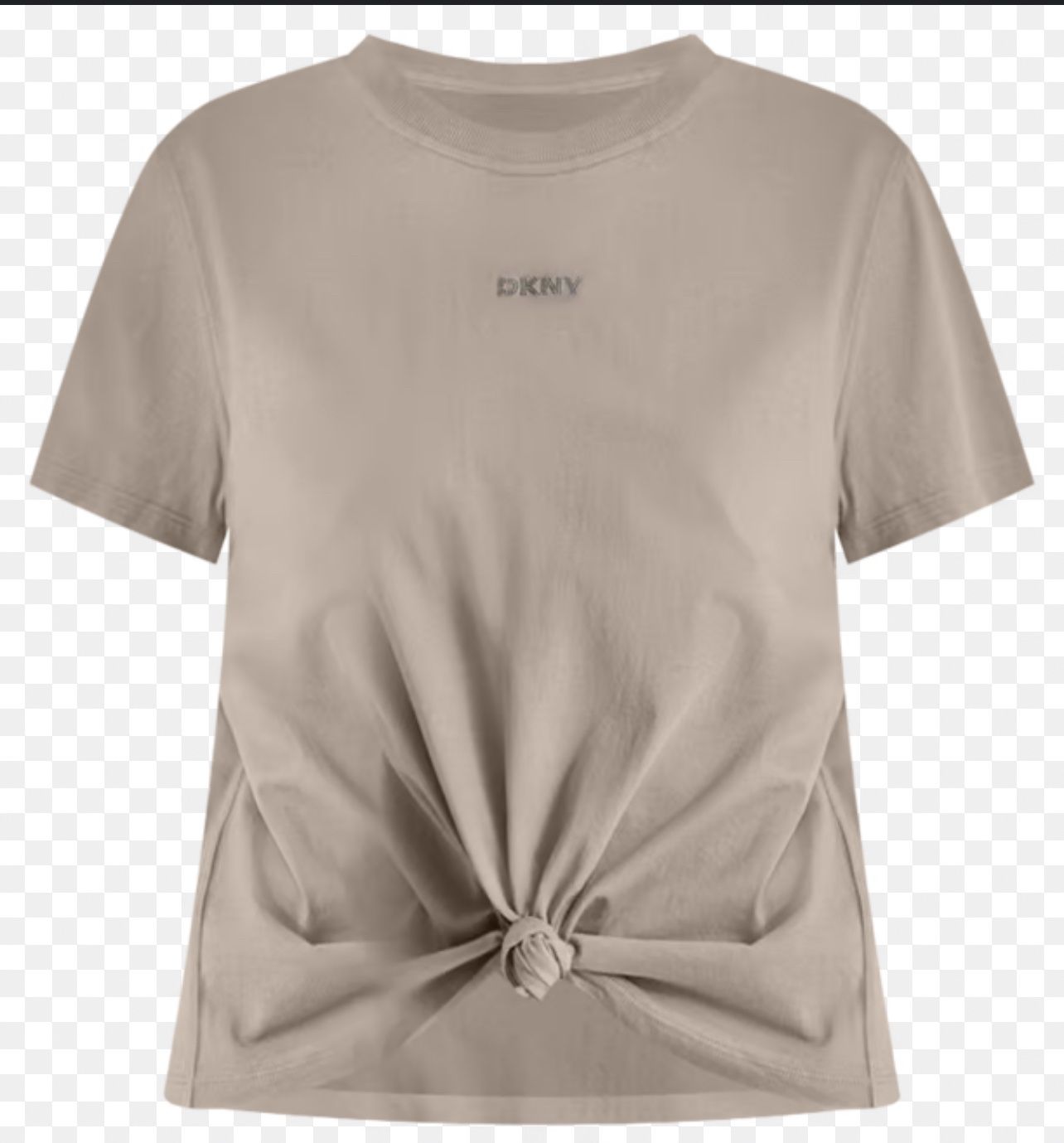 Wms DKNY Beige Top Sz MD