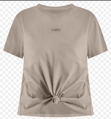 Wms DKNY Beige Top Sz MD