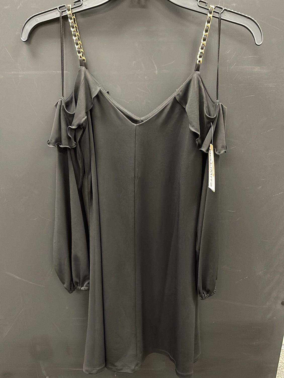 Wms MK Black Top/ Dress Sz Petite