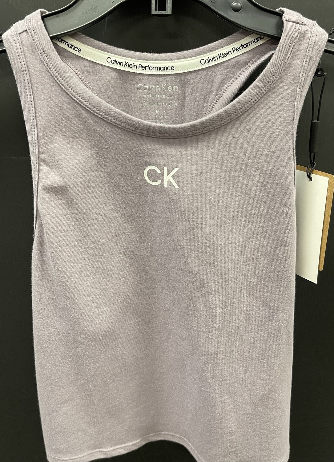 CK Wms Lt Purple Half Tank Sz MD