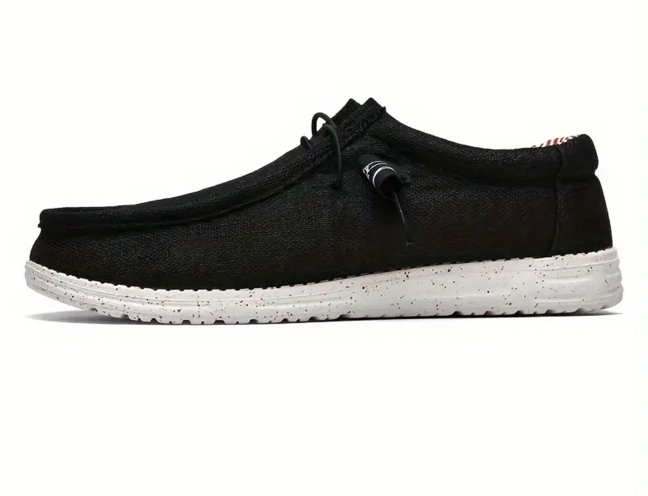 Mns Black Slip On Sz 12