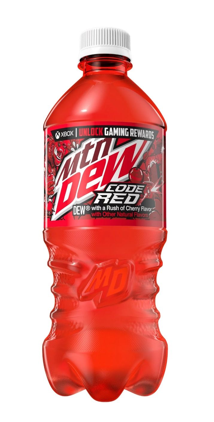Mt Dew Code Red 20oz