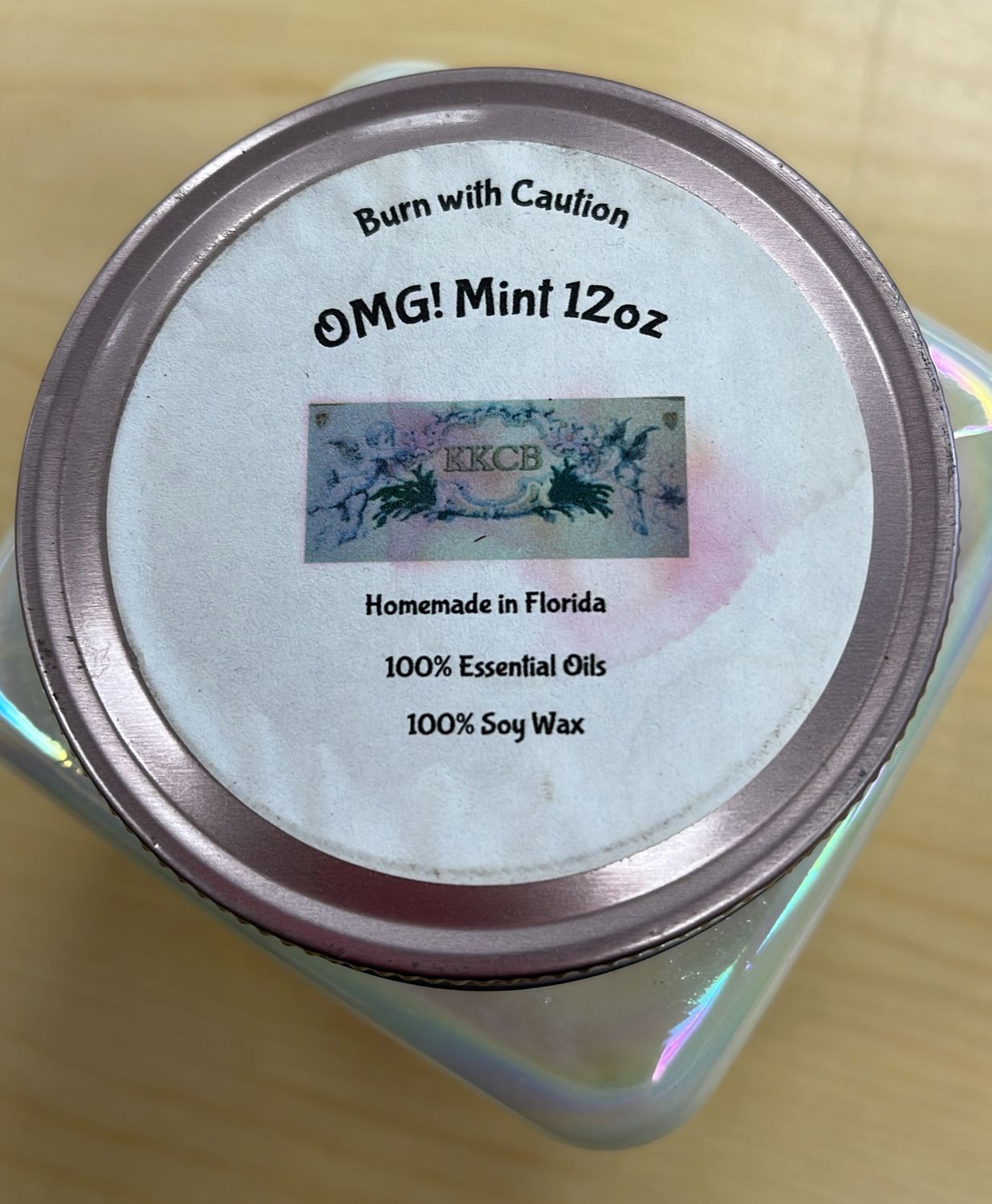 Mint 12oz Candle