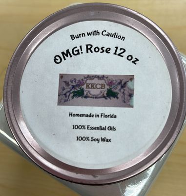 Rose 12oz Candle