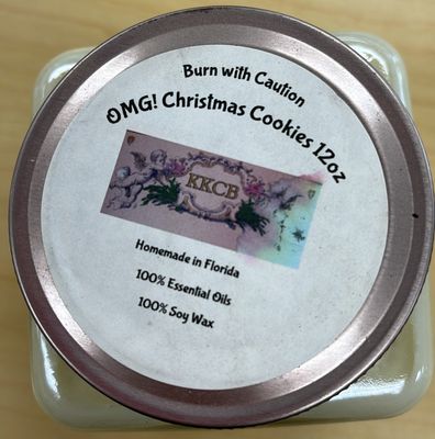 Christmas Cookies 12oz Candle