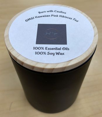 Hawaiian Pink Hibiscus 7oz Candle